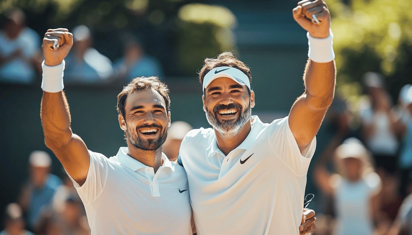 Comment le travail d'équipe influence-t-il les performances individuelles au tennis ?
